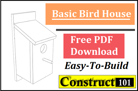 simple bird house plans