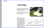 Wood Walkway with Arched Bridge You Can Build