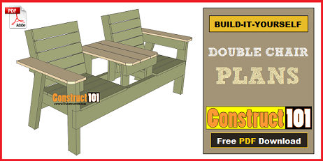 double chair plans
