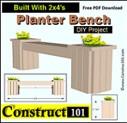 Planter Box Plans - Free PDF - Construct101
