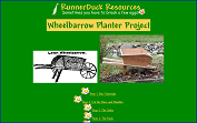 The RunnerDuck Old Fashion Lawn Wheelbarrow Planter Project, step by step instructions.